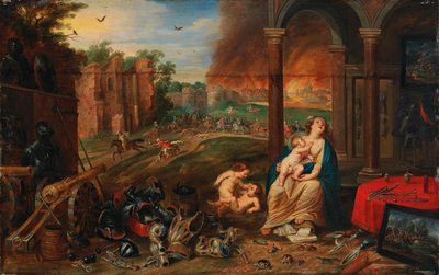 Allegorie des Tastsinns von Frans Wouters